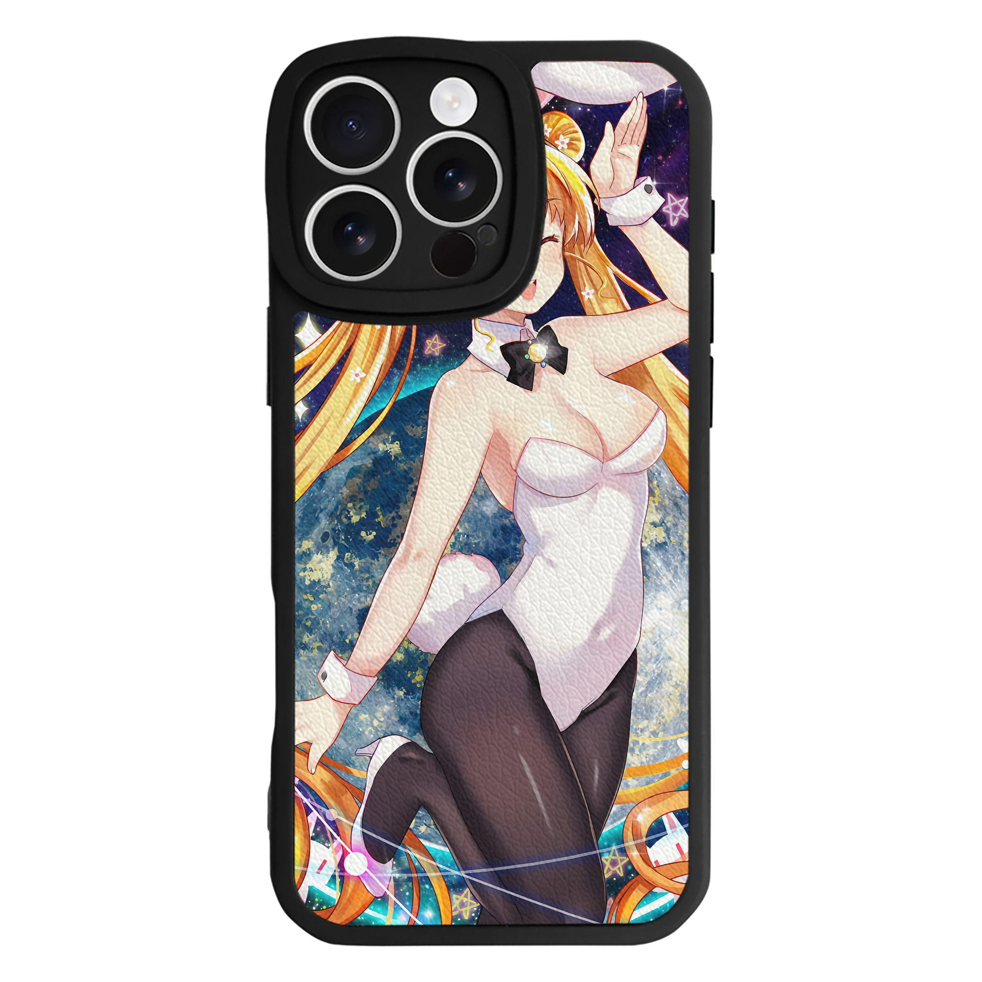 （画像用） 美少女戦士セーラームーン Sailor Moon 【iPhone 16シリーズ対応】シリコンスマホケース（レザー調） 材質：シリコン